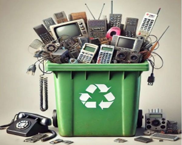 Sběr starého elektro odpadu