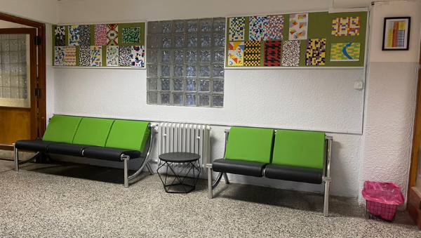 Ve škole máme novou relaxační zónu pro žáky